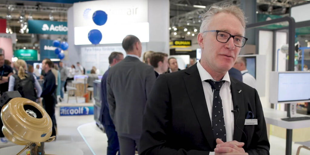 Robert Johansson during Nordbygg