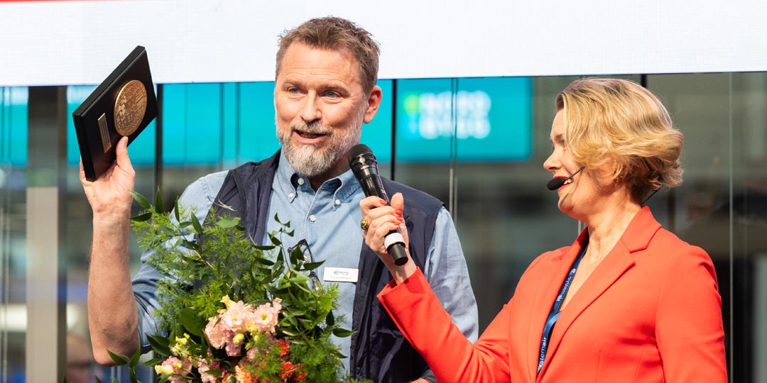 Nordbyggs guldmedalj 2026 - vinnare Tomas Viktorsson, kategorichef på Gypro