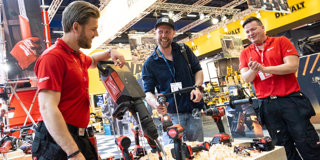 besökare under nordbygg 2026